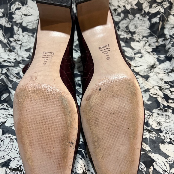 NEW LISTING!!! — Schutz Leather Ankle Boots - Picture 7 of 15